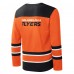 Футболка с длинным рукавом Philadelphia Flyers Starter Cross Check Jersey - Orange/Black