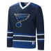 Футболка с длинным рукавом St. Louis Blues Starter Cross Check Jersey - Navy/Blue