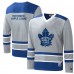 Футболка с длинным рукавом Toronto Maple Leafs Starter Cross Check Jersey - Gray/Blue