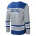 Футболка с длинным рукавом Toronto Maple Leafs Starter Cross Check Jersey - Gray/Blue