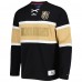 Футболка с длинным рукавом Vegas Golden Knights Tommy Hilfiger Walter Lace-Up - Black
