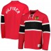 Футболка с длинным рукавом Chicago Blackhawks Tommy Hilfiger Walter Lace-Up - Red