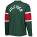 Футболка с длинным рукавом Minnesota Wild Tommy Hilfiger Walter Lace-Up - Green