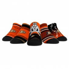 Anaheim Ducks Rock Em Socks Unisex Super Fan Five-Pack Low-Cut Socks Set -