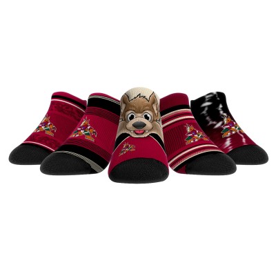 Пять пар носков Arizona Coyotes Rock Em Unisex Super Fan -