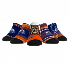 Edmonton Oilers Rock Em Socks Unisex Super Fan Five-Pack Low-Cut Socks Set -