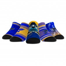 Unisex St. Louis Blues Rock Em Socks Super Fan Five-Pack Low-Cut Socks Set