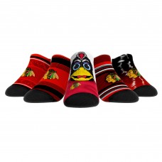 Youth Chicago Blackhawks Rock Em Socks Super Fan Five-Pack Low-Cut Socks Set