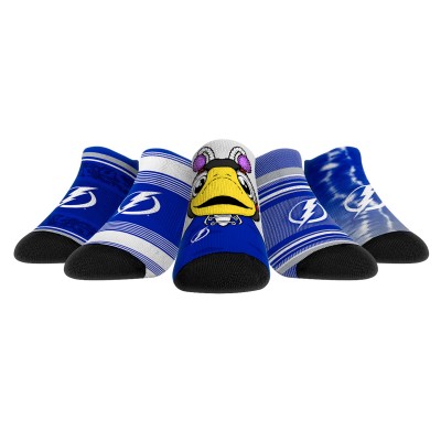 Подростковая Tampa Bay Lightning Rock Em Socks Super Fan Five-Pack Low-Cut Socks Set