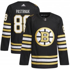 Игровая джерси David Pastrnak Boston Bruins adidas  Primegreen Authentic Player - Black