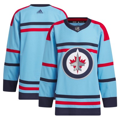 Игровая джерси Winnipeg Jets adidas Anniversary Primegreen Authentic - Light Blue
