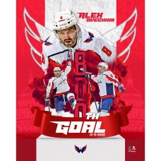 Alexander Ovechkin Washington Capitals Unsigned Fanatics Authentic 800 Goals Stylized Photograph