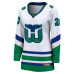 Женская Джерси Carolina Hurricanes Sebastian Aho Fanatics White Throwback Breakaway