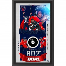 Шайба Постер с шайбой Autographed Washington Capitals Alexander Ovechkin Fanatics Authentic Framed GR8 Chase with