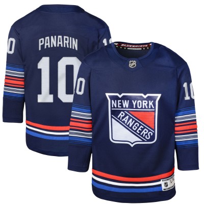 Игровая джерси Artemi Panarin New York Rangers Youth Alternate Premier Player - Navy