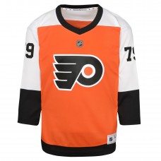 Игровая джерси Carter Hart Philadelphia Flyers Youth Home Replica- Burnt Orange