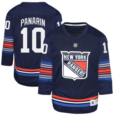 Подростковая New York Rangers Artemi Panarin Navy Alternate Replica Player Jersey