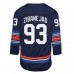 Подростковая New York Rangers Mika Zibanejad Navy Alternate Replica Player Jersey