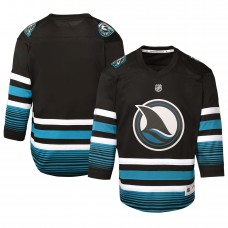 Игровая джерси San Jose Sharks Youth Alternate Replica - Black