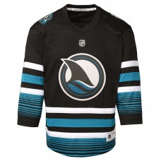 Игровая джерси San Jose Sharks Youth Alternate Replica - Black