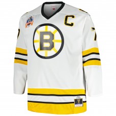 Игровая форма Ray Bourque Boston Bruins Mitchell &amp; Ness Big &amp; Tall Captain Patch Blue Line Player - White