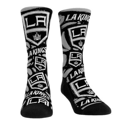 Носки Los Angeles Kings Rock Em Unisex Allover Logo & Paint Crew