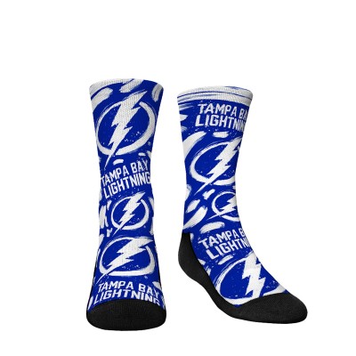 Носки Tampa Bay Lightning Rock Em Youth Allover Logo & Paint Crew