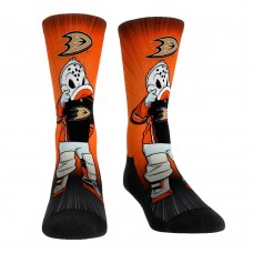 Anaheim Ducks Rock Em Socks Mascot Pump Up Crew Socks