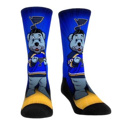 Носки St. Louis Blues Rock Em Mascot Pump Up Crew