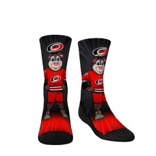 Подростковая Carolina Hurricanes Rock Em Socks Mascot Pump Up Crew Socks