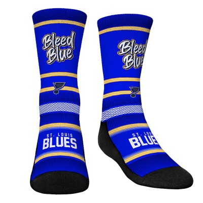 Носки St. Louis Blues Rock Em Youth Team Slogan Crew
