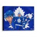 Auston Matthews Toronto Maple Leafs Stretched 20 x 24 Canvas Giclee Print - Designed and Signed by Artist Brian Konnick - Limited Edition of 25 Auston Matthews Toronto Maple Leafs Stretched 20 x 24 Canvas Giclee Print - Designed and Signed by Artist Brian Konnick - Limited Edition of 25