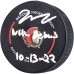 Шайба с автографом Jake Sanderson Ottawa Senators Fanatics Authentic Official Game with NHL Debut 10-13-22 Inscription