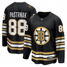 Игровая джерси David Pastrnak Boston Bruins Fanatics Branded 100th Anniversary Premier Breakaway Player - Black