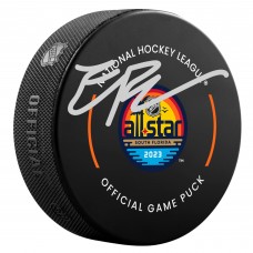 Шайба Elias Pettersson Vancouver Canucks Autographed Fanatics Authentic 2023 NHL All-Star Game Official