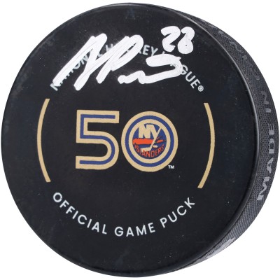 Шайба с автографом Alexander Romanov New York Islanders Fanatics Authentic Official Game