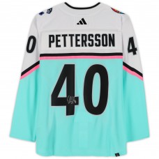 Elias Pettersson Vancouver Canucks Autographed Fanatics Authentic 2023 NHL All-Star Game Adidas Authentic Jersey