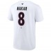 Cale Makar Colorado Avalanche 2023 NHL All-Star Game Western Conference Name & Number T-Shirt - White
