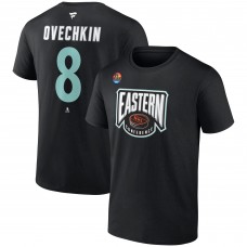 Alexander Ovechkin Washington Capitals 2023 NHL All-Star Game Eastern Conference Name & Number T-Shirt - Black