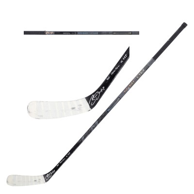 Mathew Barzal New York Islanders Autographed Fanatics Authentic Game-Used Black CCM Stick vs. Columbus Blue Jackets on October 21, 2021 with G.U. 10/21/2021 vs CBJ Inscription