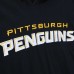 Футболка с длинным рукавом с капюшоном Pittsburgh Penguins Mitchell & Ness Black Legendary Slub