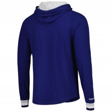Tampa Bay Lightning Mitchell & Ness Legendary Slub Hoodie Long Sleeve T-Shirt - Blue