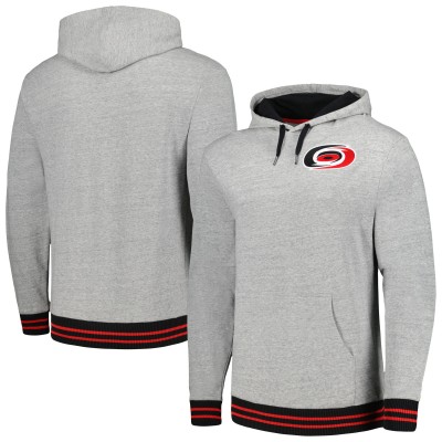 Толстовка Carolina Hurricanes Mitchell & Ness Classic French Terry - Heather Gray