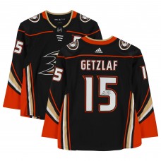 Игровая джерси Ryan Getzlaf Anaheim Ducks Autographed Fanatics Authentic Black Adidas Authentic