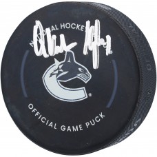 Шайба с автографом Quinn Hughes Vancouver Canucks Fanatics Authentic Official Game