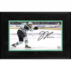 Jason Robertson Dallas Stars Autographed Fanatics Authentic Framed 10 x 18 White Jersey Photograph