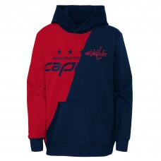 Preschool Washington Capitals Red/Navy Unrivaled Pullover Hoodie