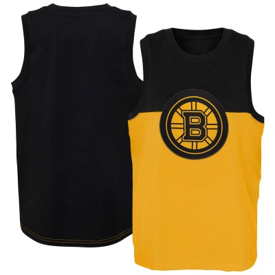 Майка Boston Bruins Youth Revitalize - Gold/Black