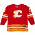 Игровая джерси Theoren Fleury Calgary Flames Mitchell & Ness  1988/89 Blue Line Player - Red