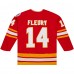Игровая джерси Theoren Fleury Calgary Flames Mitchell & Ness  1988/89 Blue Line Player - Red
